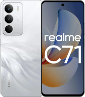 Смартфон Realme C71 8+256 RMX5303 8+256 белый Смартфон Realme C71 8+256 RMX5303 8+256 белый