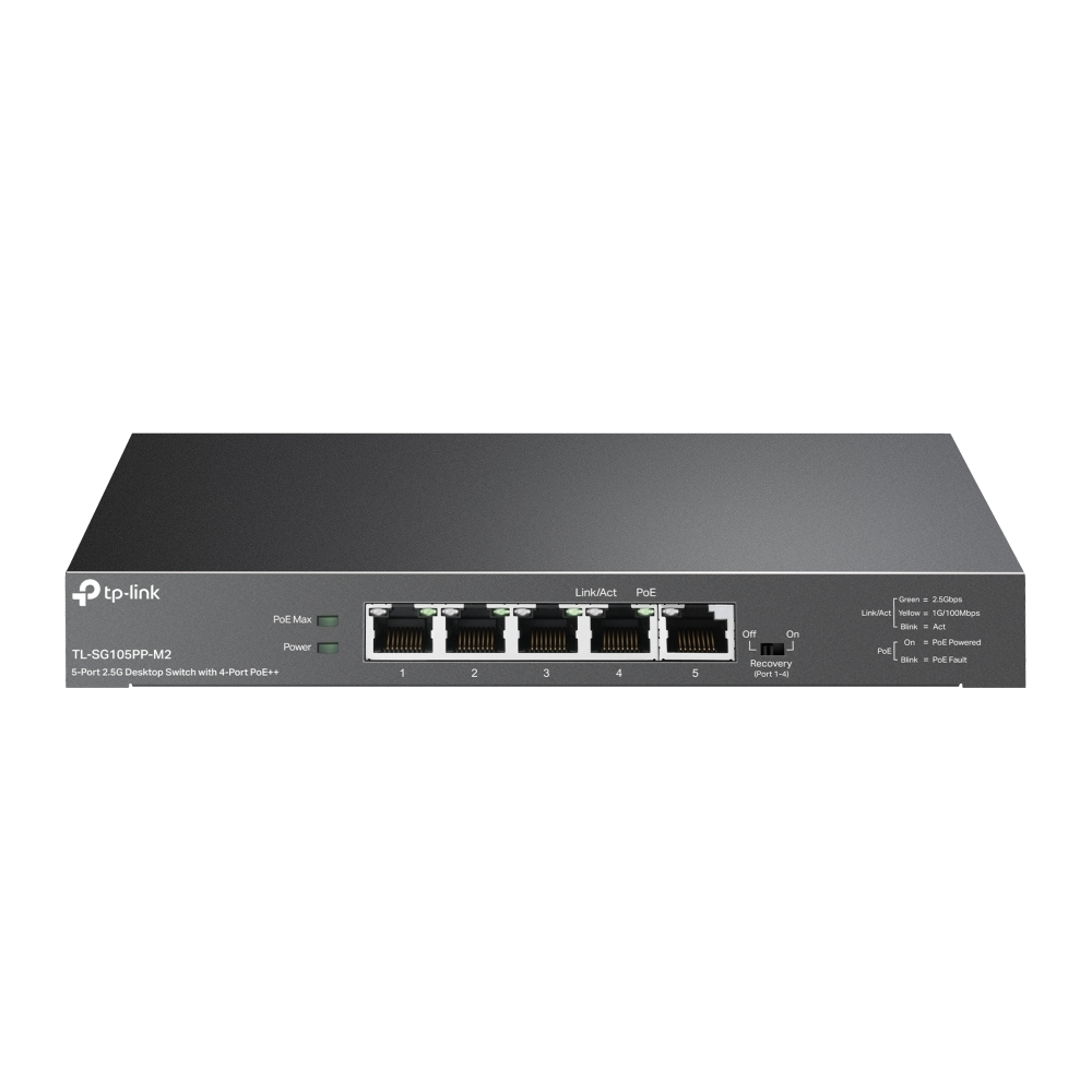 

Коммутатор TP-LINK TL-SG105PP-M2