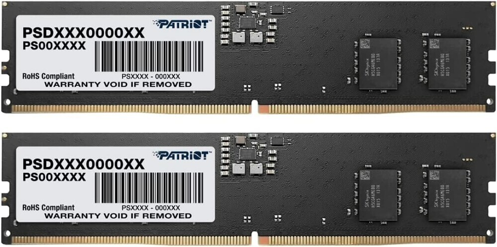 

Оперативная память Patriot Desktop DDR5 5600МГц 2x16GB, PSD532G5600K