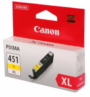 Картридж желтый Canon CLI-451Y, 6475B001