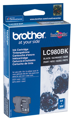 

Картридж черный Brother LC980BK