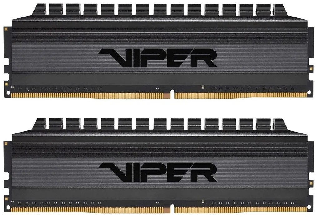 

Оперативная память Patriot Desktop DDR4 3200МГц 2x4GB, PVB48G320C6K, RTL
