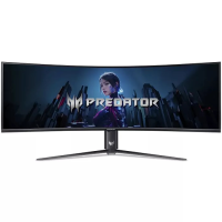 Acer Predator Z57bmiiphuzx 57" VA 7680x2160 120 Hz 1000cd / m2 1ms 2xHDMI(2.1) + 1xDP + 1xTypeC(PD90W) + USB3.2(1up4down) + Audio out+Speaker 10Wx2 110 H.Adj