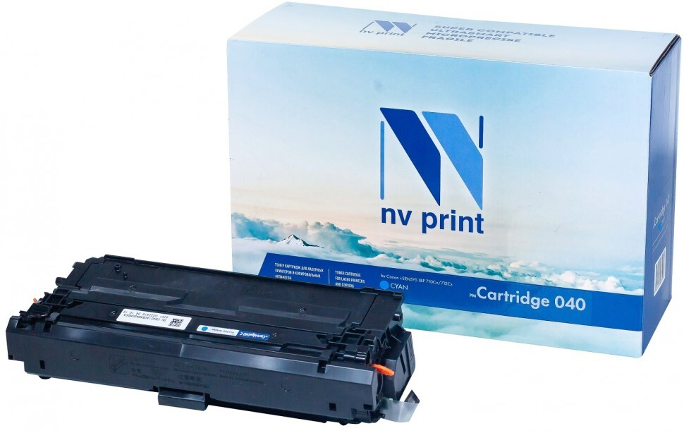 

Картридж голубой NVPrint i-Sensys, NV-040C