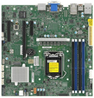 Материнская плата SUPERMICRO LGA-1200 (Socket H5) Intel W480/ W480E X12SCZ-F