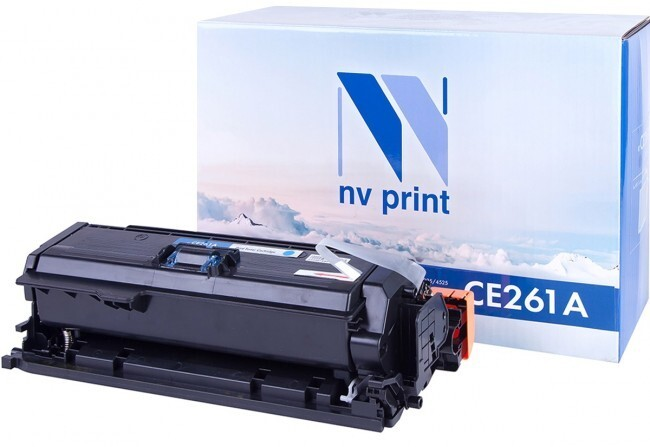 

Картридж голубой NVPrint Color LaserJet, NV-CE261AC