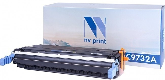 

Картридж желтый NVPrint Color LaserJet, NV-C9732AY