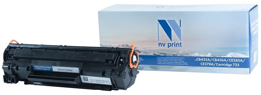 

Картридж черный NVPrint NV-CB435A/436A/285/725