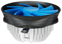 Устройство охлаждения(кулер) Deepcool Gamma Archer Pro Soc-AM5 / AM4 / 1151 / 1200 черный / синий 4-pin 18-21dB Al+Cu 110W 315gr Ret (DP-MCAC-ACP)