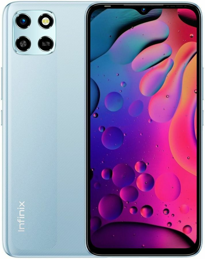 

Смартфон Infinix Smart 6 X6512 32 Б голубой