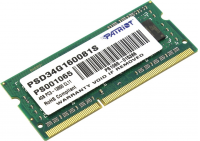Оперативная память Patriot Desktop DDR3 1600МГц 4GB, PSD34G160081S, RTL
