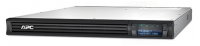 APC Smart-UPS 1500VA/1000W, RM 1U, Line-Interactive, LCD, Out: 220-240V 4xC13 (2-Switched), SmartSlot, USB, HS User Replaceable Bat, Black, 3(2) y.war