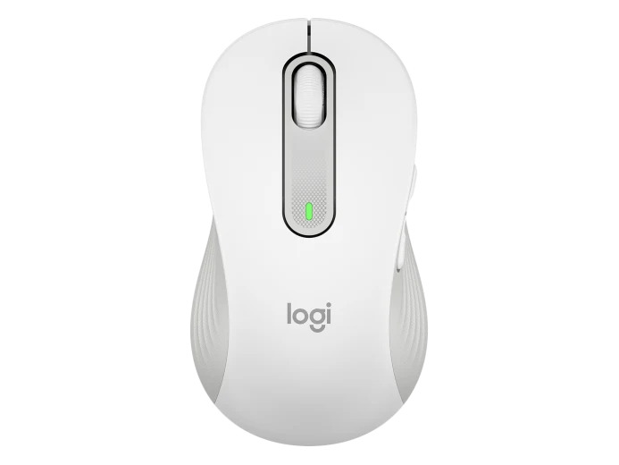 Logitech Wireless Mouse Signature M650 L LEFT,  OFF-WHITE, Bluetooth, Logitech Bolt [910-006240] Logitech