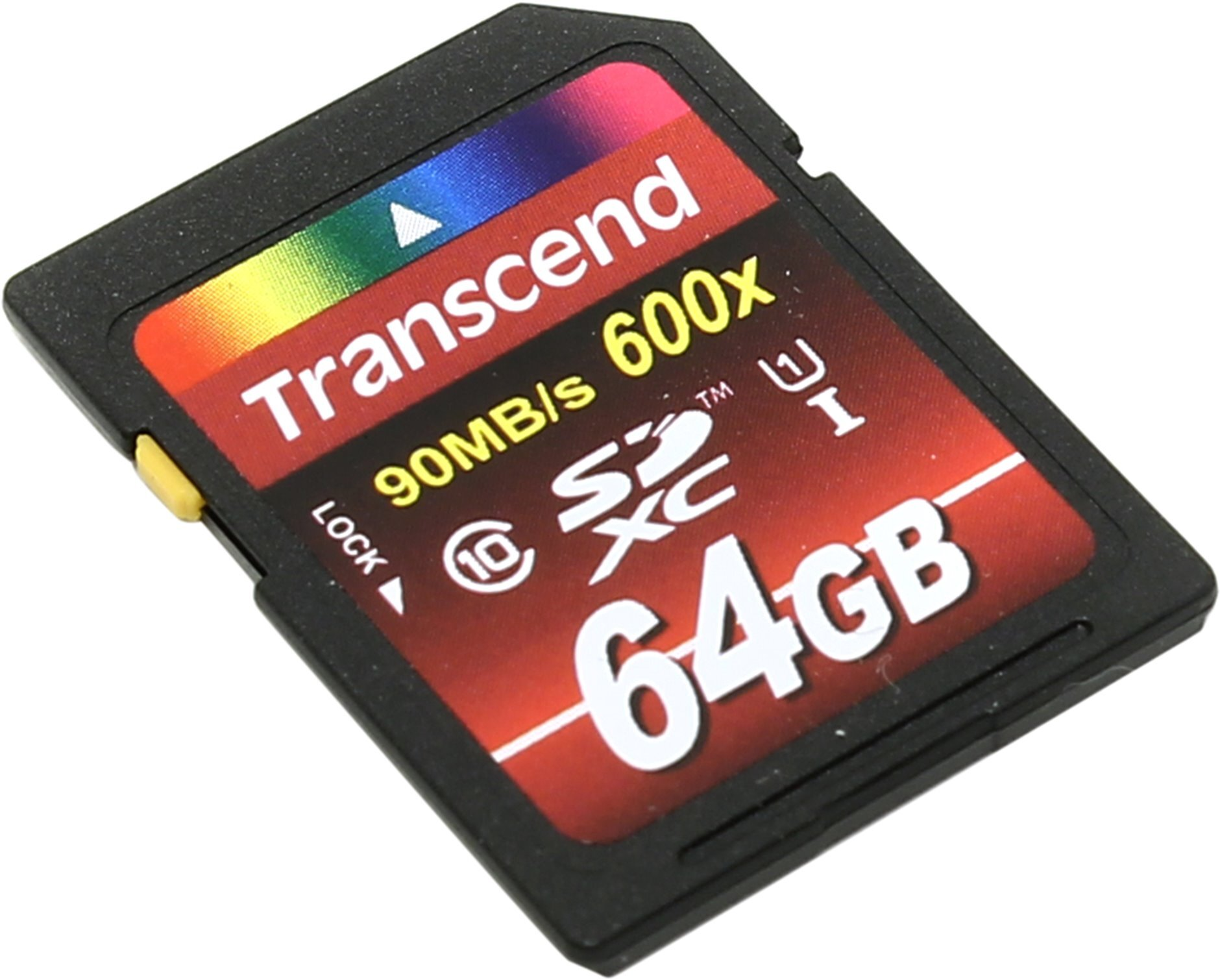 Карта памяти TRANSCEND SDXC 64GB TRANSCEND - фото 1