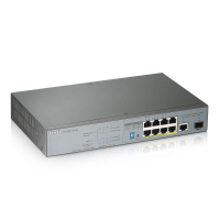 GS1300-10HP Коммутатор PoE+ для IP-видеокамер Zyxel GS1300-10HP, rack 19&quot;, 9xGE (8xPoE+), 1xSFP, бюджет PoE 130 Вт, дальность передачи питания до 250