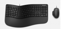 Клавиатура + мышь Microsoft Ergonomic Keyboard Kili & Mouse LionRock клав:черный мышь:черный USB Multimedia