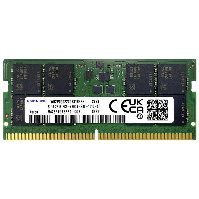 

Оперативная память Samsung Laptop DDR5 5600МГц 32GB, M425R4GA3BB0-CWM