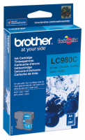 Картридж голубой Brother LC980C