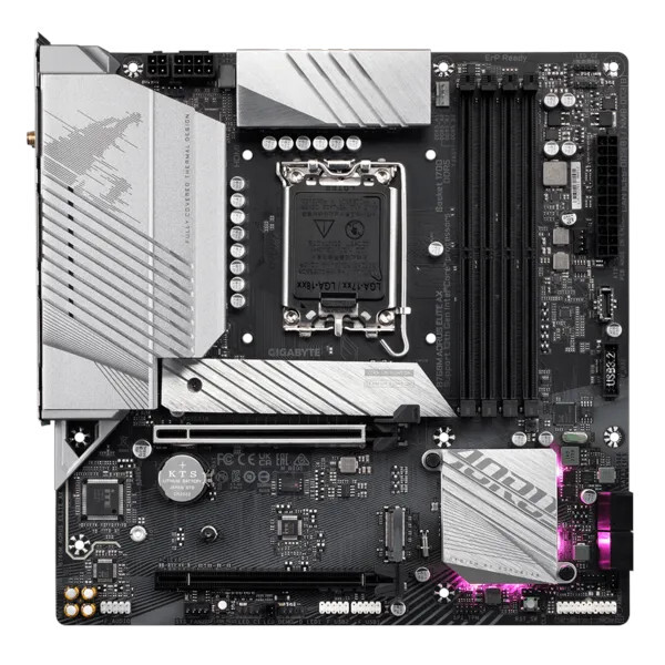 

Материнская плата Gigabyte LGA 1700 Intel B760 B760M AORUS ELITE AX