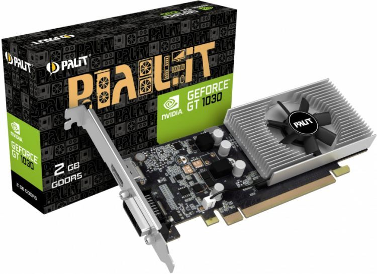 Видеокарта Palit GeForce GT 1030 2 Б Retail
