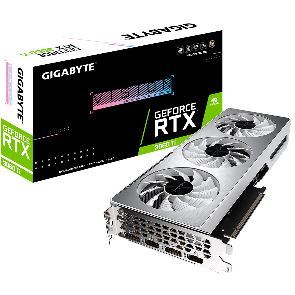 Видеокарта Gigabyte GeForce RTX 3060 Ti 8 Б Retail