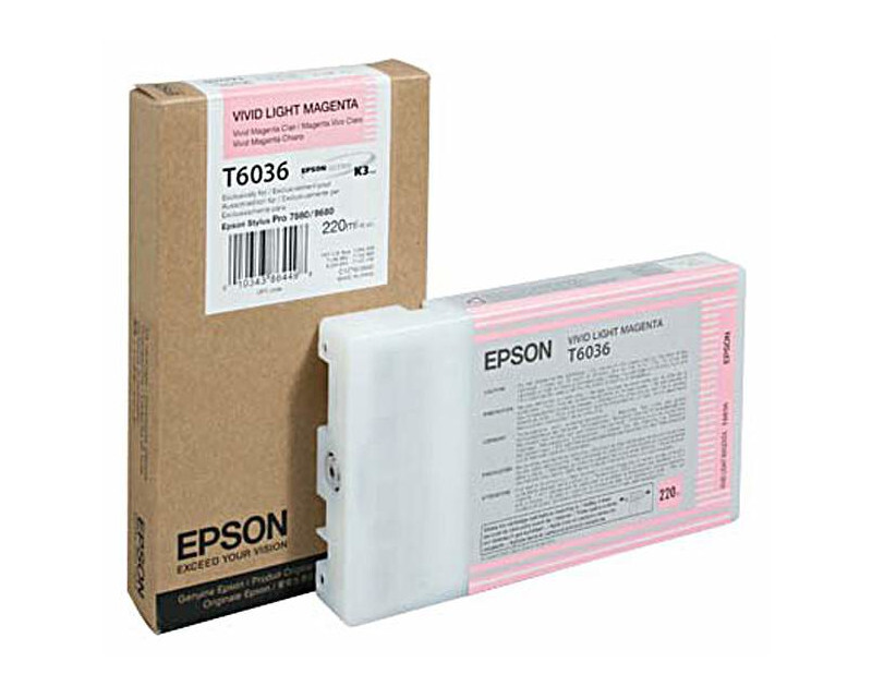 Картридж светло-пурпурный Epson C13T603600 Epson - фото 1