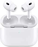 Гарнитура внутриканальные Apple AirPods Pro 2 A2698 A2699 A2700 белый беспроводные bluetooth в ушной раковине (MQD83RU/A)