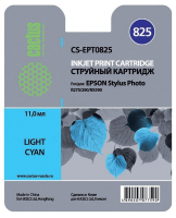 Картридж светло-голубой Cactus CS-EPT0825