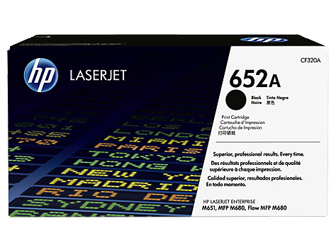 Картридж HP CF320A для LaserJet Enterprise Color MFP M680dn/M651n. Чёрный. 11500 страниц. (652A) HP Inc. - фото 1