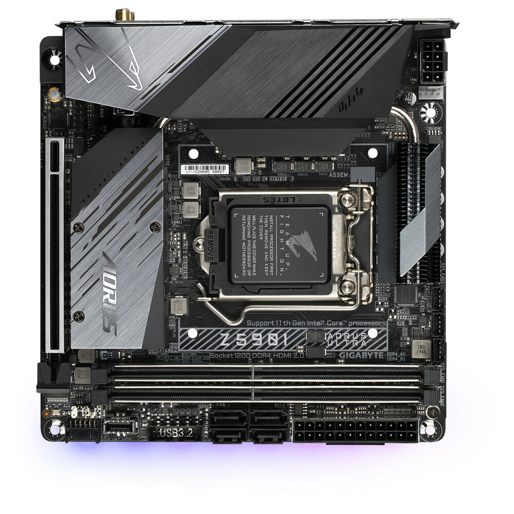 

Материнская плата Gigabyte LGA1200 Intel Z590 Z590I AORUS ULTRA