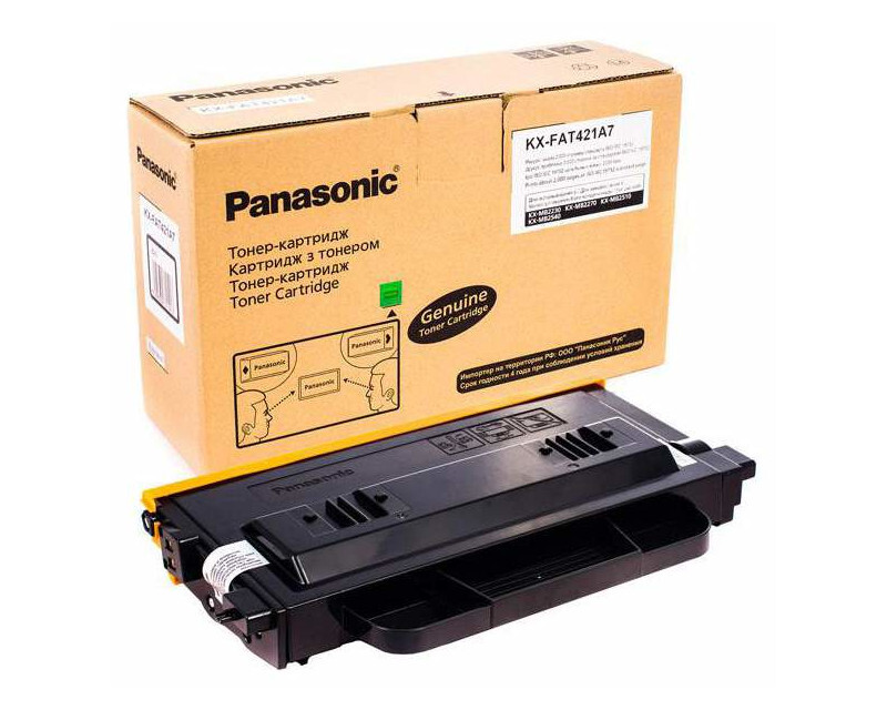 Тонер-картридж черный Panasonic KX-FAT421A7