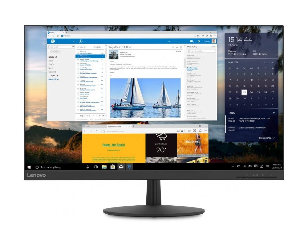 

Монитор LENOVO L24q-30 23.8-inch черный