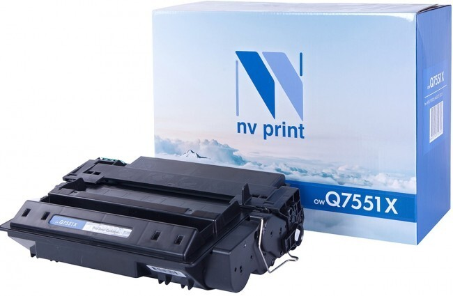 

Картридж черный NVPrint LaserJet, NV-Q7551X