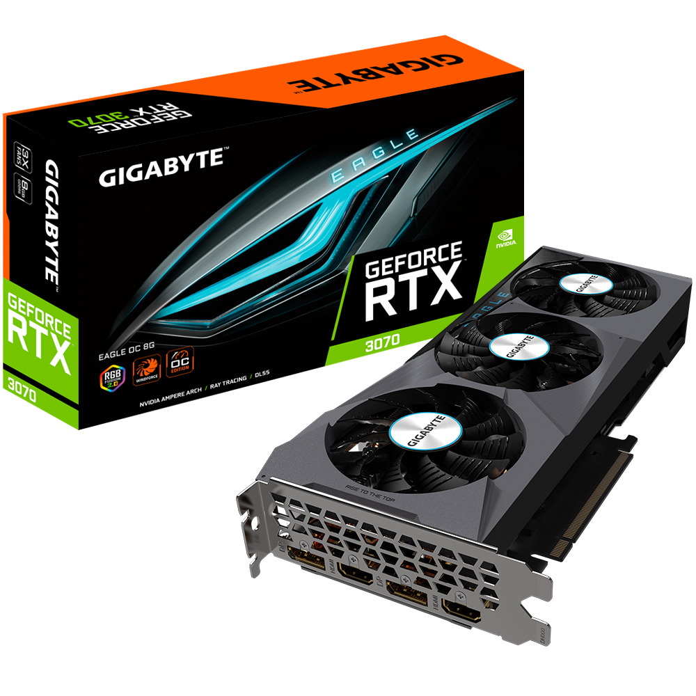 

Видеокарта Gigabyte GeForce RTX 3070 8 Б Retail