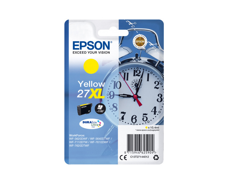 Картридж желтый Epson C13T27144022