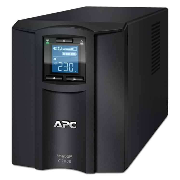 

ИБП APC Smart-UPS C 2000VA (SMC2000I)