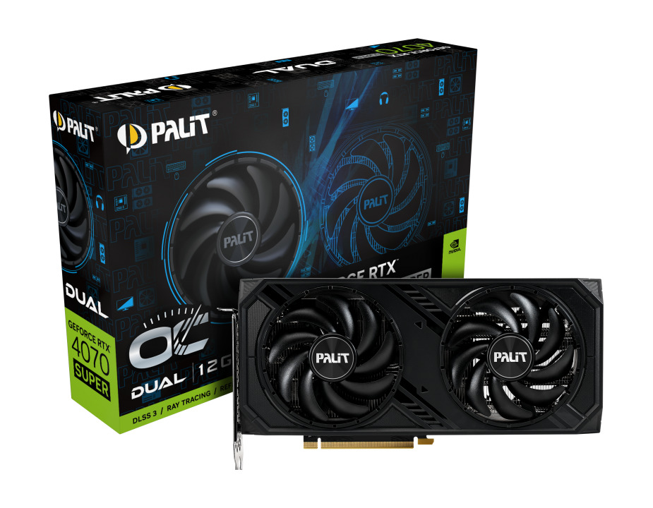 

Видеокарта Palit GeForce RTX 4070 Super 12 Б