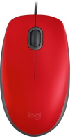 Мышь Logitech M110 910-005501 , цвет красный