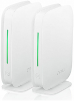 Wi-Fi роутер Набор из двух Mesh Wi-Fi маршрутизаторов Zyxel Multy M1 (WSM20), AX1800, MU-MIMO, 802.11ax (600+1200 Мбит/с), 1xWAN GE, 3xLAN GE