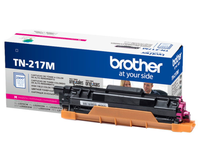 

Тонер-картридж пурпурный Brother TN217M