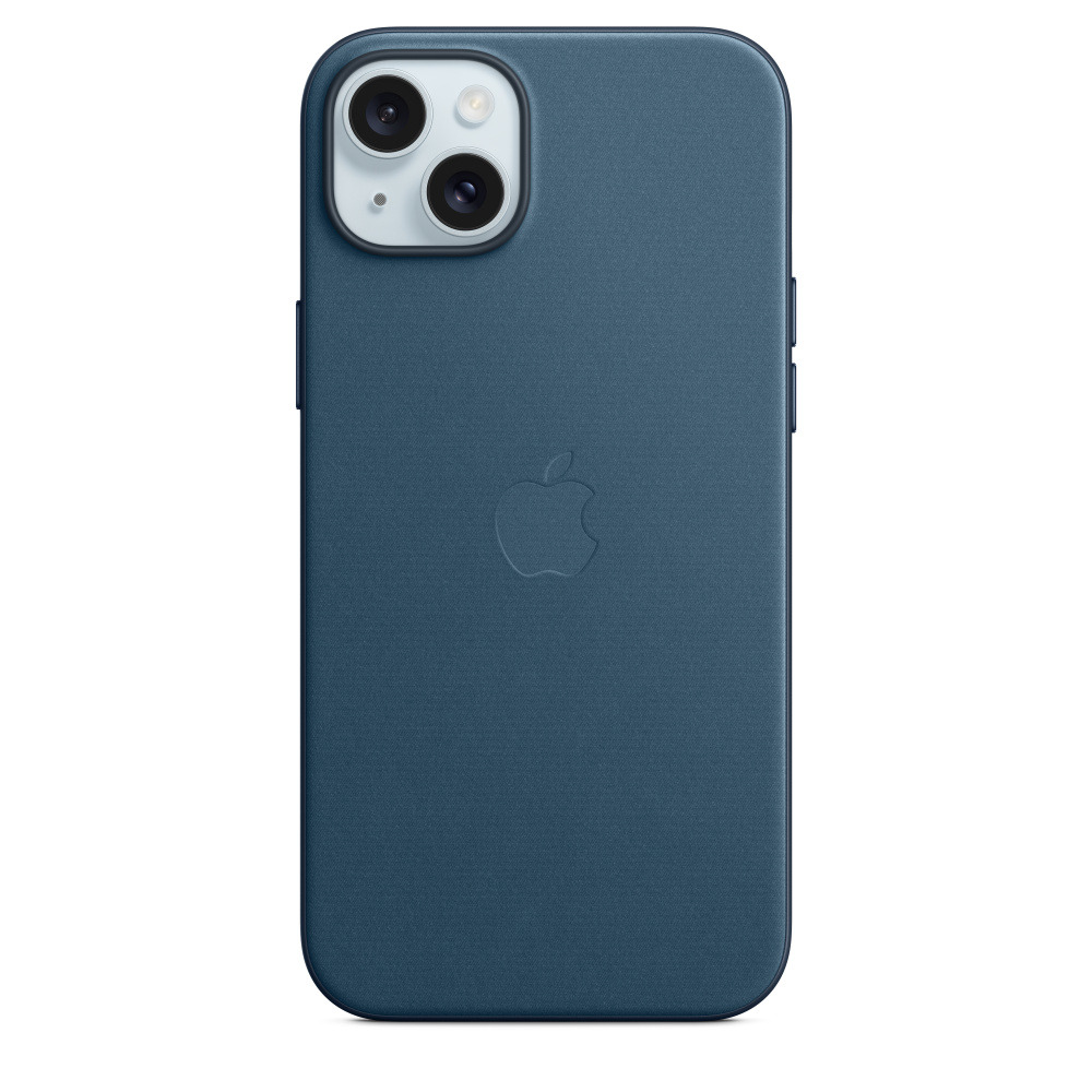 Чехол (клип-кейс) Apple для Apple iPhone 15 Plus MT4D3FE/A with MagSafe Pacific Blue Apple - фото 1