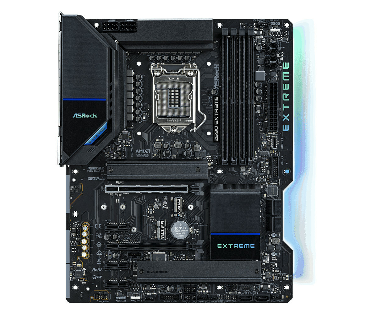 

Материнская плата ASRock LGA 1200 Intel Z590 Z590 EXTREME