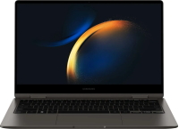 ноутбук /  Samsung Galaxy Book3 360 13.3&quot;(1920x1080 AMOLED) / Touch / Intel Core i7 1355U(1.7Ghz) / 16384Mb / 512PCISSDGb / noDVD / Int:Intel Iris Xe Graphics / Cam / BT / WiFi / 61.1WHr / war 1y / 1.16kg / Graphite / Win11Home