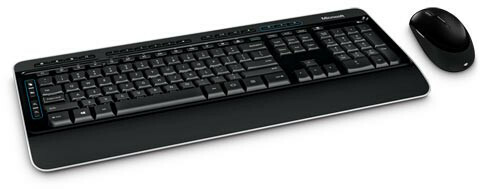 

Клавиатура+мышь Microsoft Corporation Wireless Desktop 3050 PP3-00018, цвет черный