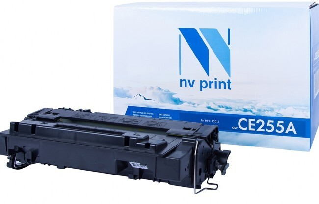 Картридж черный NVPrint LaserJet, NV-CE255A
