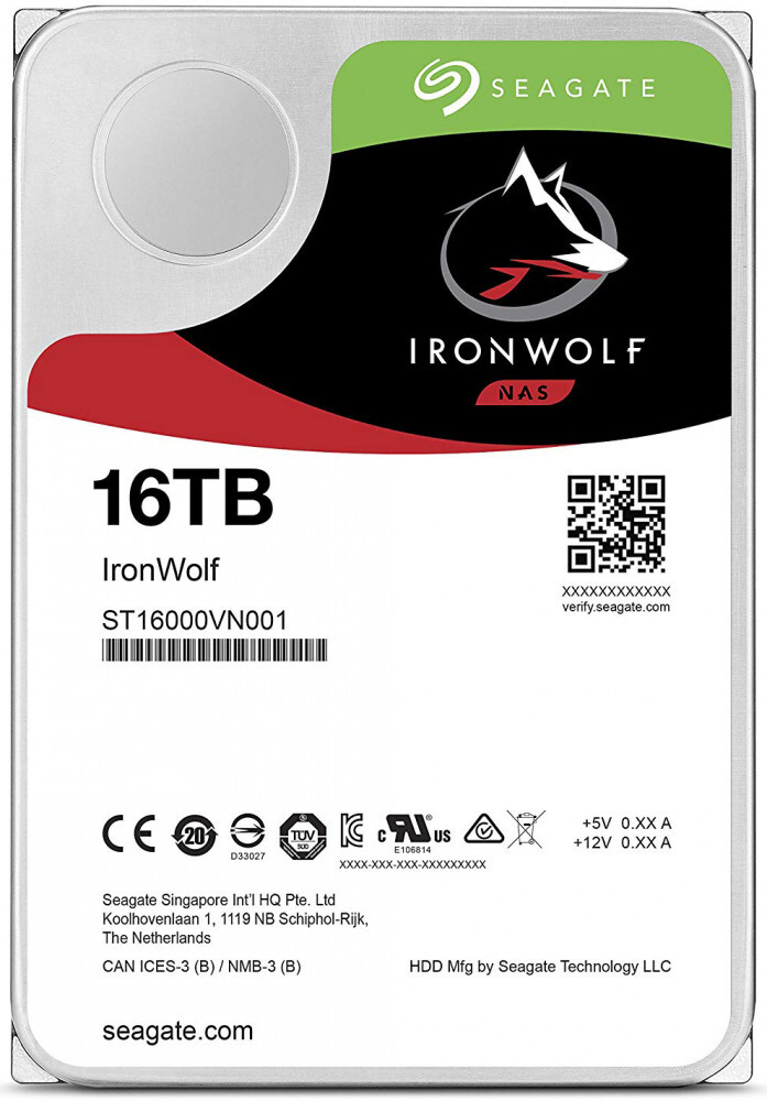    SEAGATE Ironwolf 3.5  16Tb 7.2K SATA3