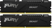 Оперативная память Kingston FURY Beast Black XMP 32GB 6800MT / s DDR5 CL34, KF568C34BBK2-32, RTL