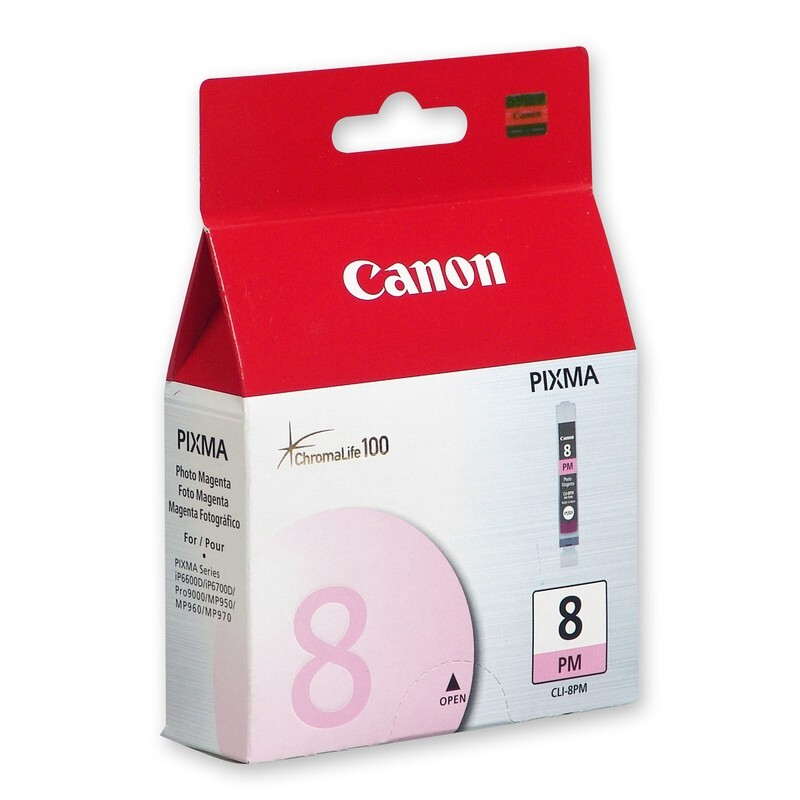 Чернильница светло-пурпурный Canon CLI-8PM, 0625B001