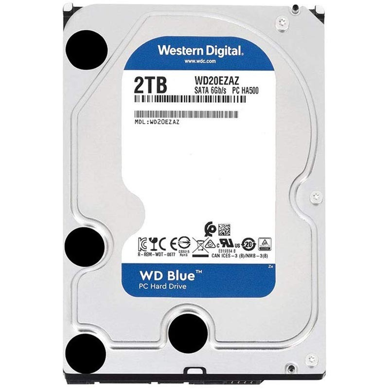 

Жесткий диск Western Digital Blue 3.5 EZAZ 2TB 5.4K SATA3