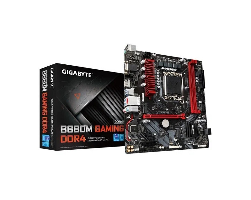 Материнская плата Gigabyte LGA 1700 Intel B660 B660M GAMING DDR4 (B660M ...
